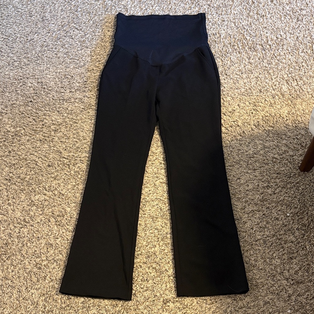 Pinkblush Maternity Black High-Waisted Trousers